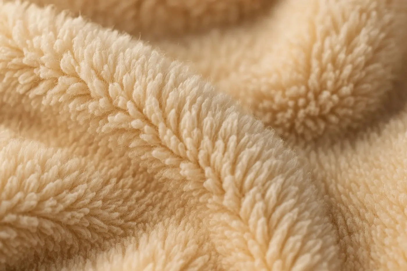 Toalha felpuda — macro da felpa de algodão La Luna
